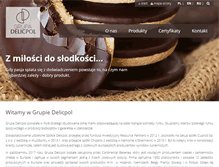 Tablet Screenshot of delicpol.pl